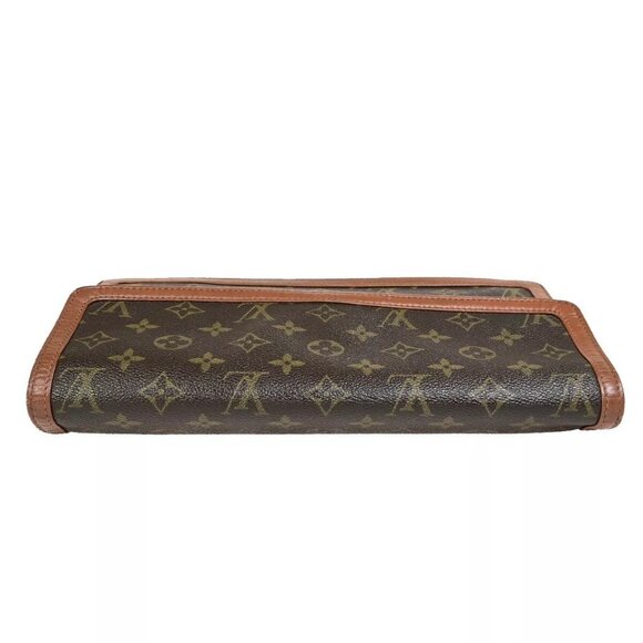 LOUIS VUITTON Pochette Dam GM Clutch Hand Bag Monogram Leather BN - Picture 6 of 15